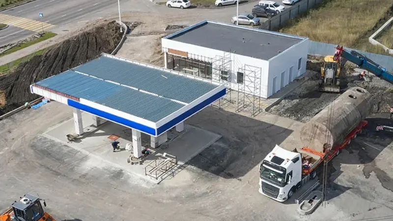 The Step-by-Step Process Behind Constructing a Modern Fuel Site