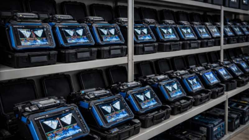 Who buys Olympus OmniScan units in the USA