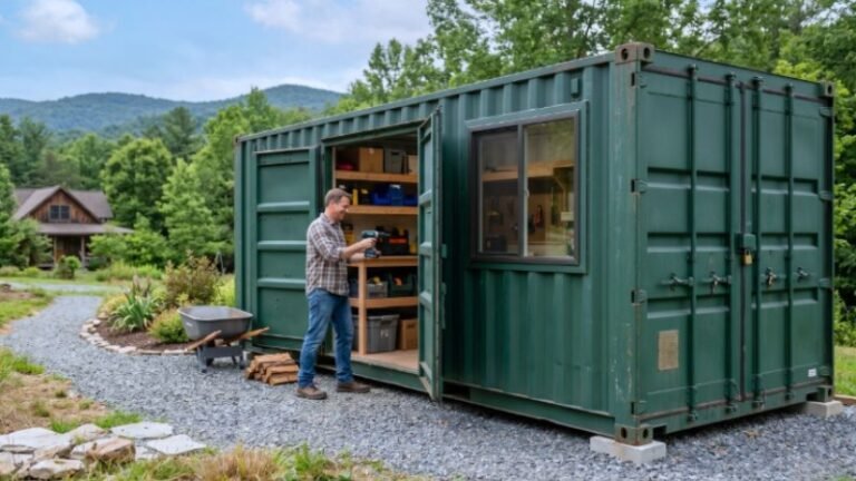 Shipping Container Beats a Storage