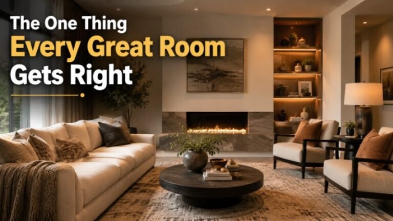 The One Thing Every Great Room Gets Right