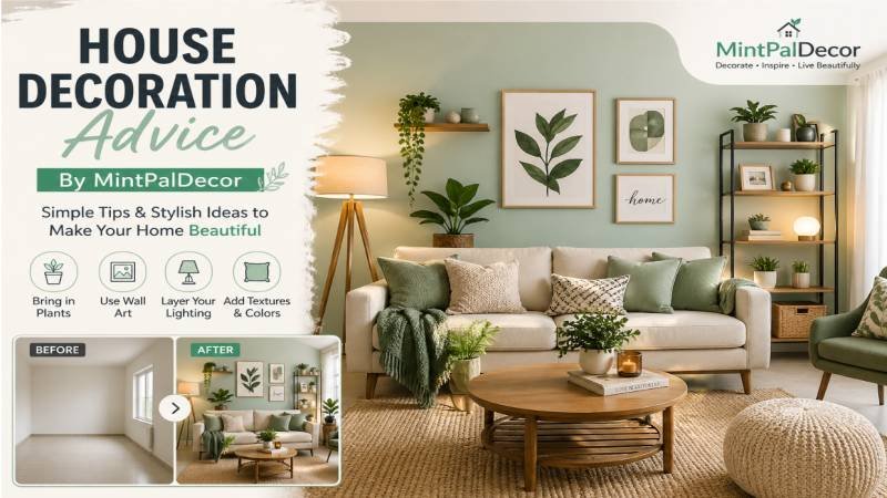 House Decoration Advice MintPalDecor: Easy Ways to Style Your Home