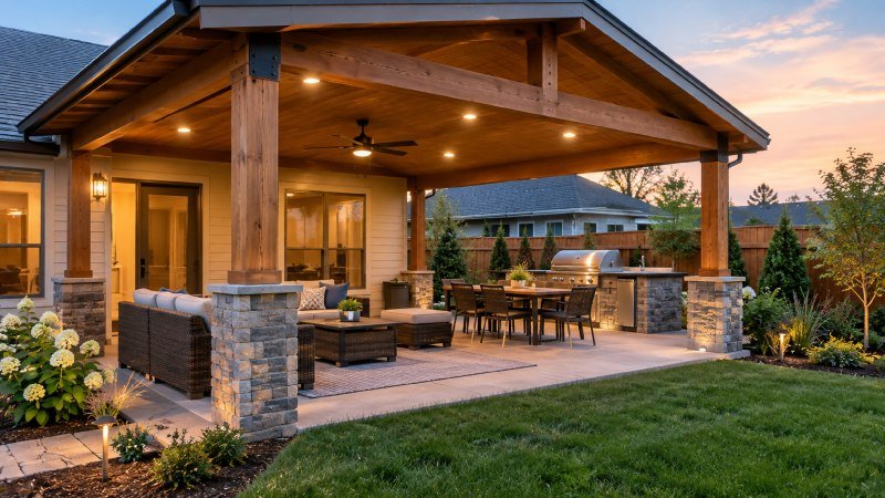 Covered Patio